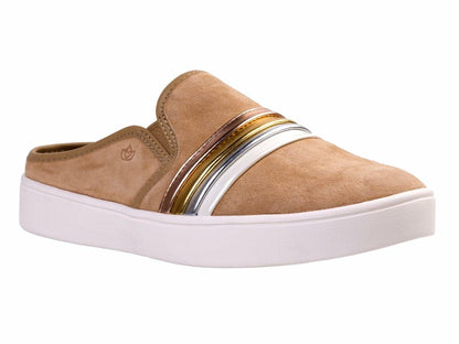 Spenco Women's St. Barts Slide Mule Tan Size 8.5 Comfortable Orthotic