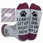 Huahui Dog Mom Socks for Women, Funny Dog Lover Gifts, 1 Pair