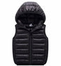 LANBAOSI Kids Winter Hooded Puffer Vest Lightweight Sleeveless Size 4T