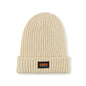 BASS Women's Large Gauge Knit Beanie Hat Ecru One Size