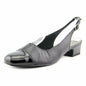 [Like New] Trotters Womens Dea Black Extra Narrow Slingback Heels Size 7