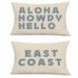 okaxscm Coastal Cowgirl Western Pillow Covers 20x12 Set of 2 Lumbar Throw
