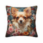 Keebik William Morris Dog Throw Pillow Cover Vintage Style Soft 18x18 Inch