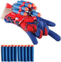 XEUOME Spider Gloves Web Shooter Toy Kids Wrist Set Black