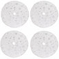4pcs 15" Christmas Tree Skirt Set Mini Holiday Decoration