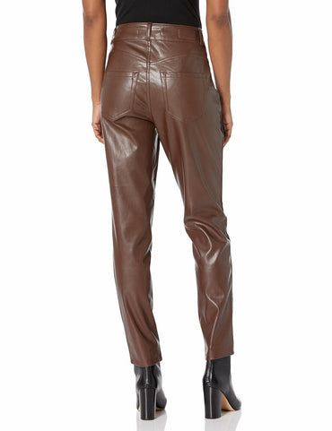 Dollhouse Women's Curvy Skinny Brown High Rise Jeans Size 5/6