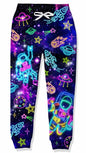 Kids Jogger Pants Tie Dye Volleyball Print Casual Sport Trousers Size 6-7