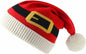 INOGIH Christmas Santa Hat Knitted Beanie Pom Pom Winter Cap Unisex - Size M