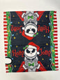 FBCOO Christmas Jack Mailbox Cover Magnetic 21x19in Red Green Xmas Decor