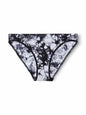 Happy Nation Girls Cool & Comfy Seamless Bikini Underwear Black Tie Dye Size L