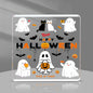 DIFFUNY Cute Halloween Ghost Table Decorations Medium Indoor Decor