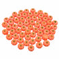 M2cbridge Halloween Resin Candy Corn Mini Ghost Pumpkin Charms 3D 60pcs