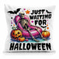 Nogrit Halloween Pumpkin Skeleton Pillow Covers 18x18 Orange 2 Pack