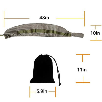 Miaking Quick Release Shotgun Rifle Sock Sleeve Brown Size 38-51in