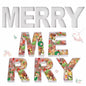 Merry Cardboard Letter Box 12'' Fillable Tray Charcuterie White
