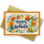 BESFIRD Funny Birthday Card Cute Deer Greeting 8x5.3 inches