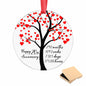 60th Anniversary Acrylic Ornament for Him Her Couples Wedding Gift