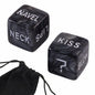 Romantic Naughty Dice Set Couples Game 36 Ways Black Anniversary Valentine