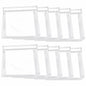 PIYIENR Clear Makeup Bag Set 5 Pcs Large PVC Waterproof Transparent Organizer