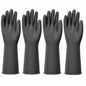 Petacffe Kitchen Cleaning Rubber Gloves Medium Non-Slip Waterproof