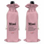 Mimi Wine Gift Bag Grandma Gifts Pink Birthday Mother's Day