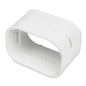 MOOITEK PVC Line Cover Kit Tubing Accessories for Air Conditioners White