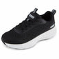 Khombu Women's Cohos Sneaker, Black/White, 9.5