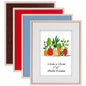 QUTREY Kids 5x7 Photo Frames Set of 4 Assorted Colors Tabletop Wall