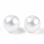 DanLingJewelry 1000pcs 10mm White Plastic Pearl Round Loose Beads
