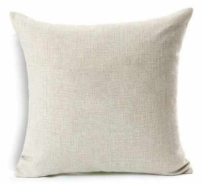 Bnitoam Christmas Dachshund Pillow Cover 18" Hot Dog Cotton Linen Decor