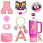 IN Chenthy 6PCS Cup Accessories Set for Stanley Cup 30oz 40oz Silicone Cover