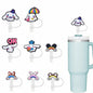 GOTHLO 8pcs Kids Straw Cover Cap for Stanley Cup 30&40 Oz 0.4in 10mm