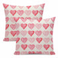 Yxuiyal Love Heart Pillow Covers 20x20 Set of 2 Valentine Linen Decor