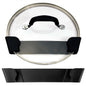 Pot Lid Wall Organizer Clips Stick-On 6" & 9" Sizes Pack of 2