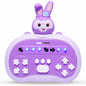Hand-Held Rhythm Master Dance Machine Educational Toy Purple Bunny Kids 3-12