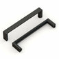 homdiy 25Pack 5in Matte Black Cabinet Handles 128mm Hole Centers