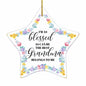 Grandma Gift Christmas Ornament Strong Loving Protective Best Grandma Gift