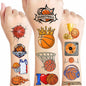 Basketball Temporary Tattoos Party Favors Kids Gift 0.04lb Pack