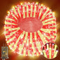 Heceltt 1140 LED 449FT Outdoor String Lights 8 Modes Timer IP44 Red Warm White
