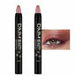 evpct 2Pcs Cream Waterproof Eyeshadow Sticks Set Rose Shimmer Matte 27+27