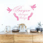 Scripture Wall Decals Inspirational Christian Bible Verse Prayer Stickers