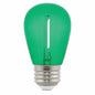 Westinghouse 2W S14 Green Filament LED Light Bulb Medium Base