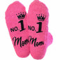 Ao Yee ZGL Mother's Day Gift Socks for Women Pink Size L