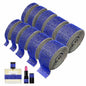 8 Rolls Rhinestone Ribbons Self Adhesive Diamond Bling 8 Yards DIY Crafts