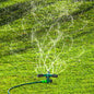 Gyrivav 360° Rotating Metal Lawn Sprinkler Fits 1/2'' Hose Heavy Duty