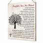 Sympathy Gifts Memorial Remembrance Wood Sign Loss of Mom 8x10 inches