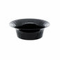 Party Essentials Deluxe Plastic Salad Bowls 10oz Black 20 Count