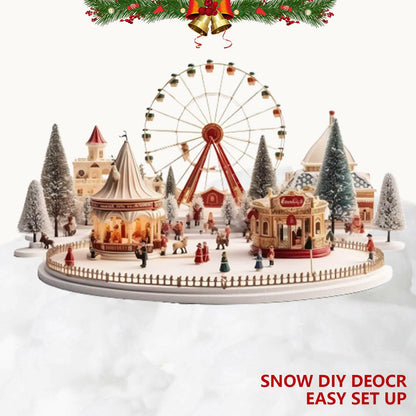 Fake Snow Christmas Décor Indoor 0.9LB Fluffy Cotton-Like White Snow