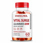 BestBy10/27 VitalSurge Male Performance Gummies MAX Strength 1050MG 60 Ct