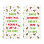 Funny Christmas Towels 2 Pack Absorbent Kitchen Bathroom White Elephant Gifts